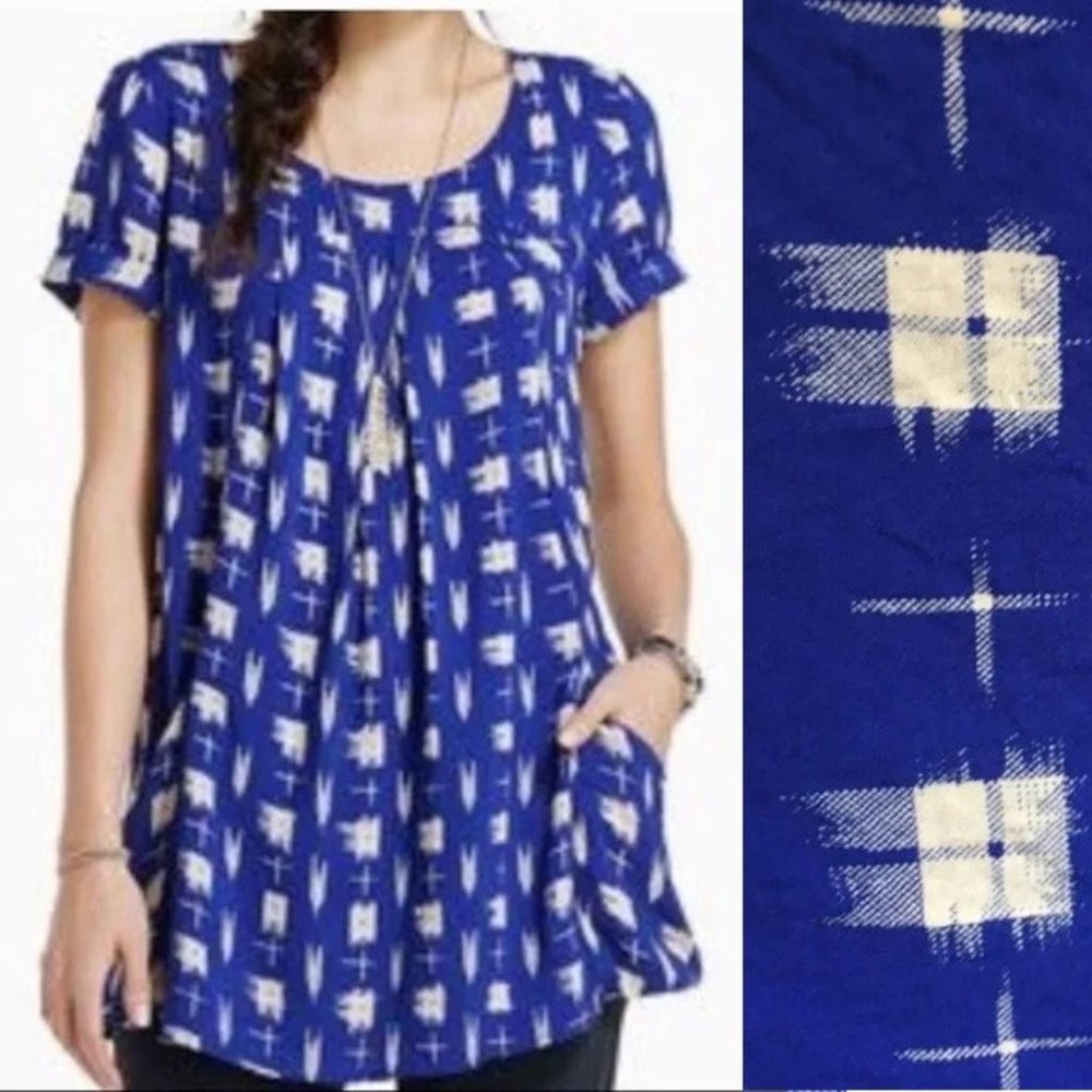 Anthropologie | Blue Tunic